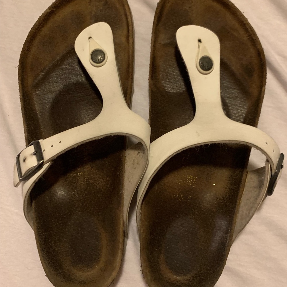White birkenstock